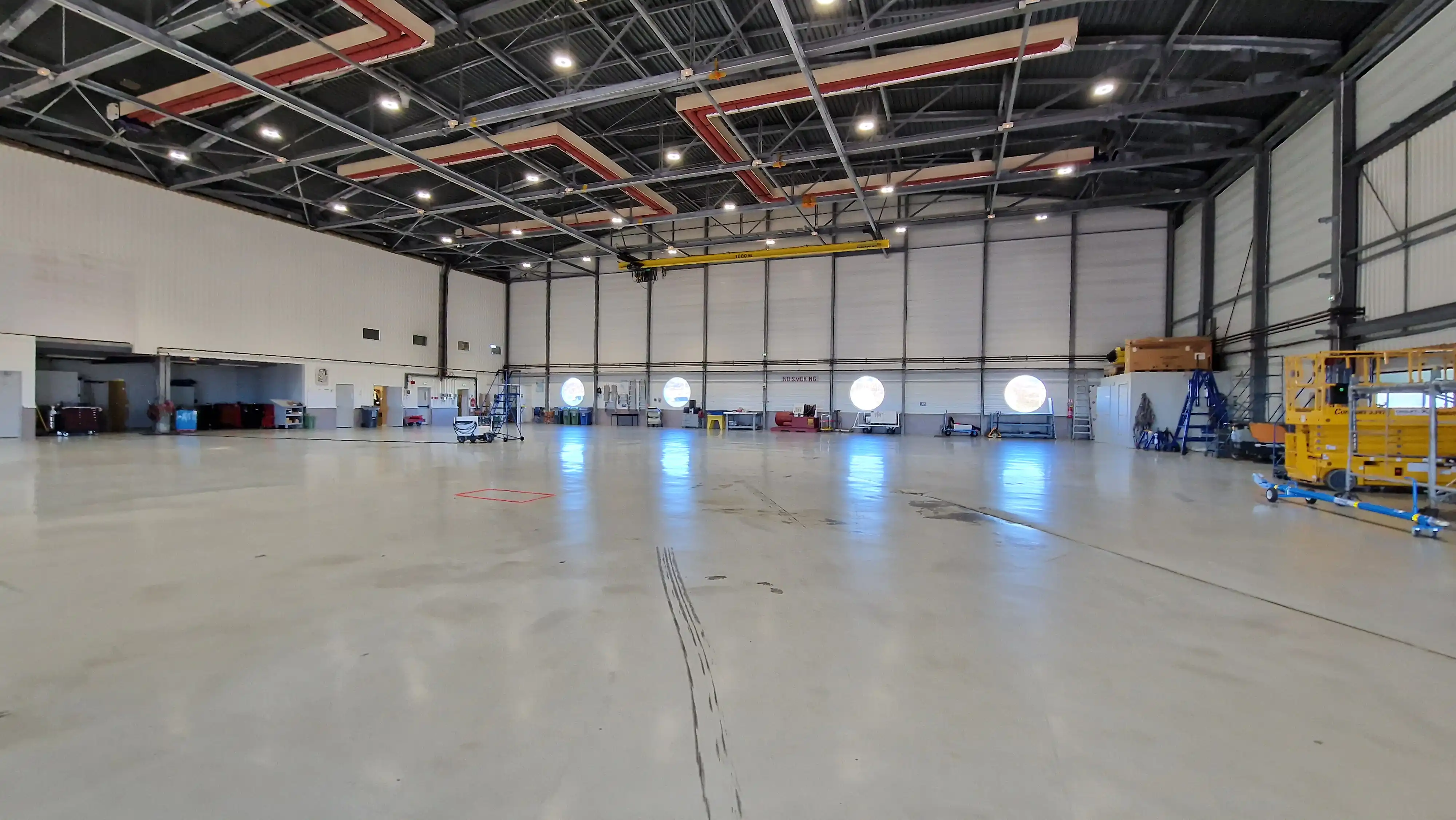 Hangar de l'aéroport